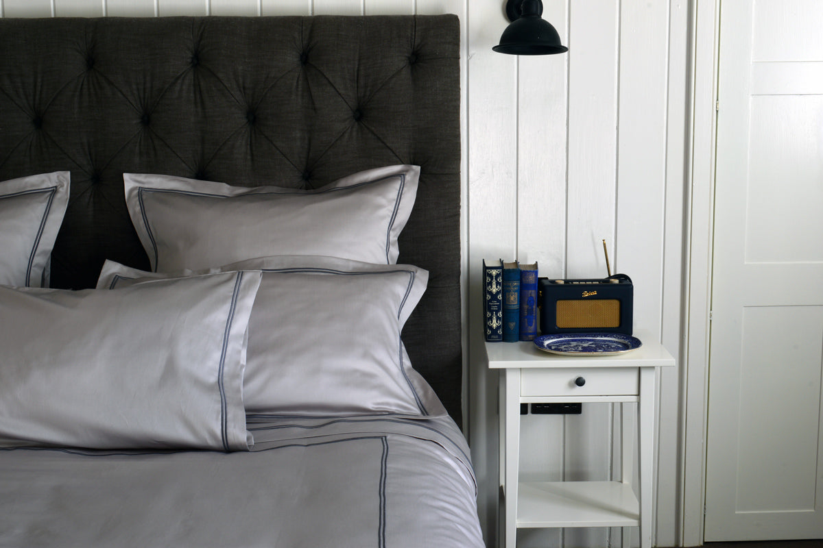 2 Row Classic Cord luxury bed linen set