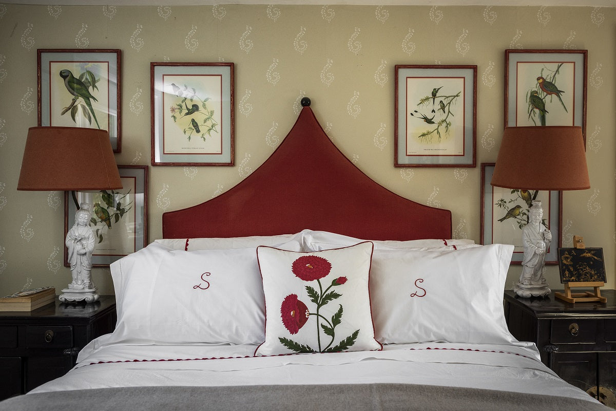 Organic Belgian Heritage linen bedding set