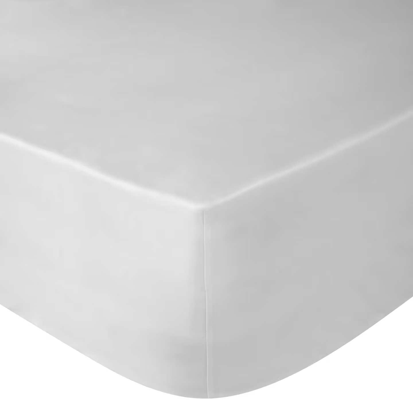 210TC Percale Plain Fitted Sheet