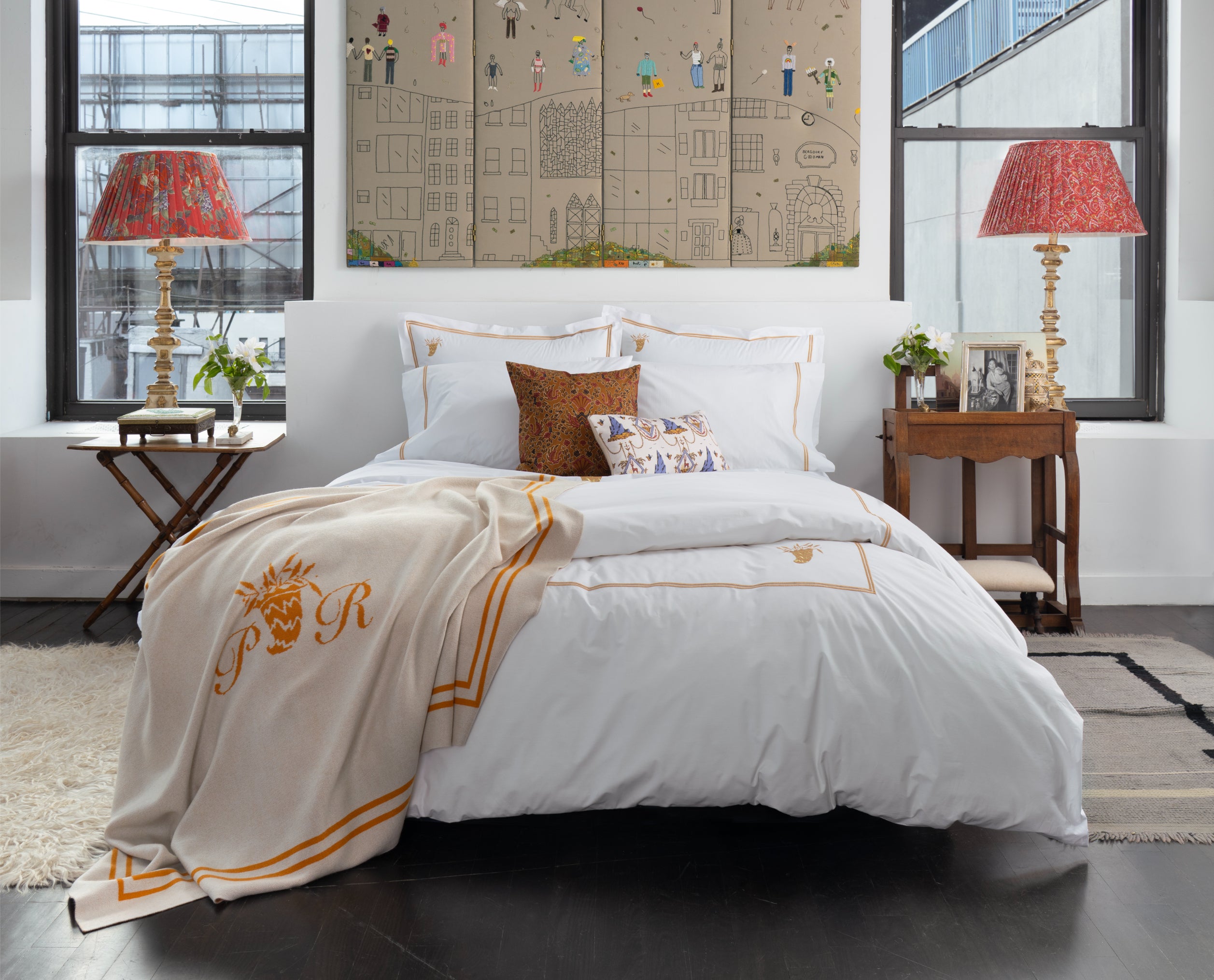 SAVED NY x Peter Reed "Cornucopia" Duvet Cover