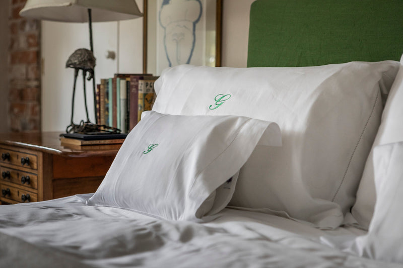 Organic Hemstitch Sateen