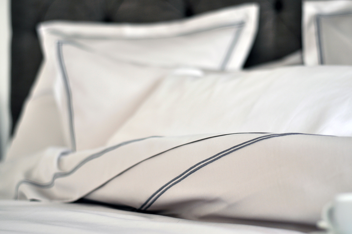 Peter Reed Classic Cord luxury bedding in 1000 thread count coloured Egyptian cotton, made in England