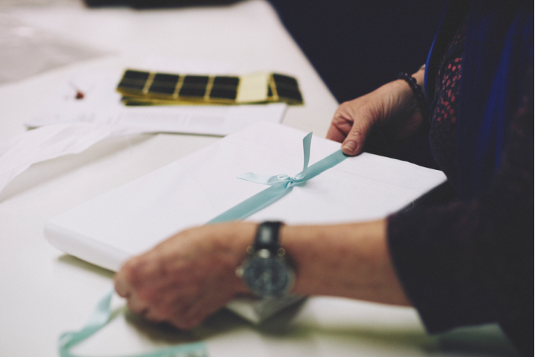 Custom measured and bespoke packaged Peter Reed products