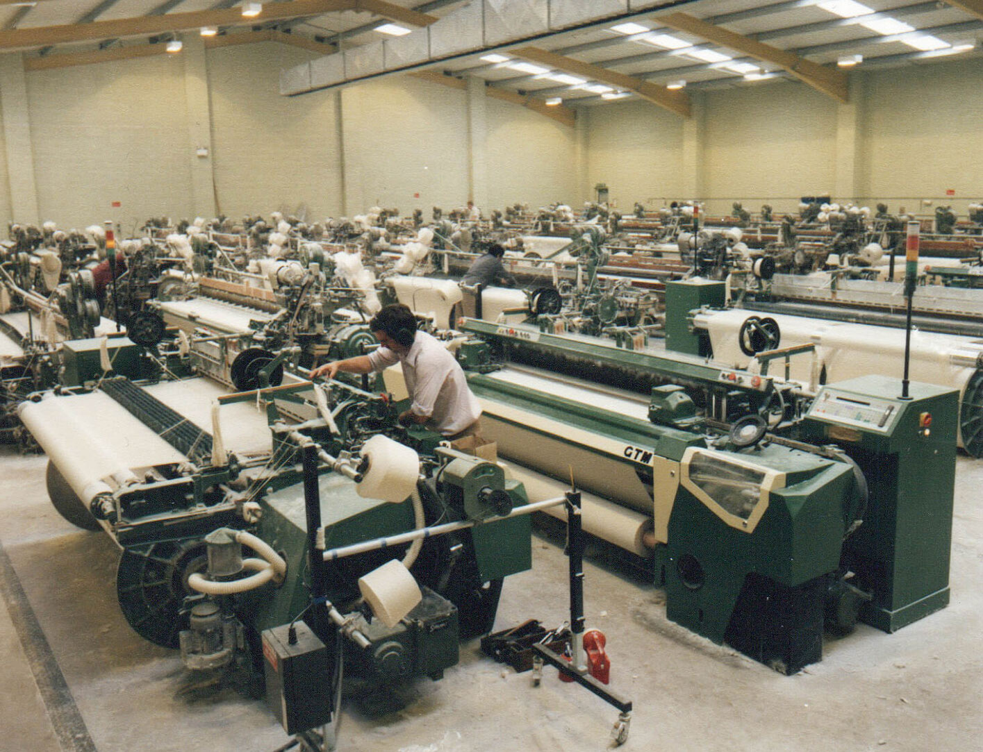 Peter Reed linen mill, handmade in England